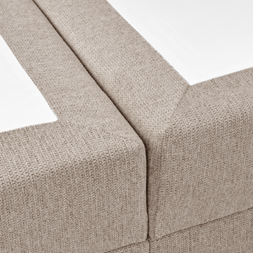 Kontinentalsäng Major 160x200 cm - Taupe - Möbler - Säng - Kontinentalsäng