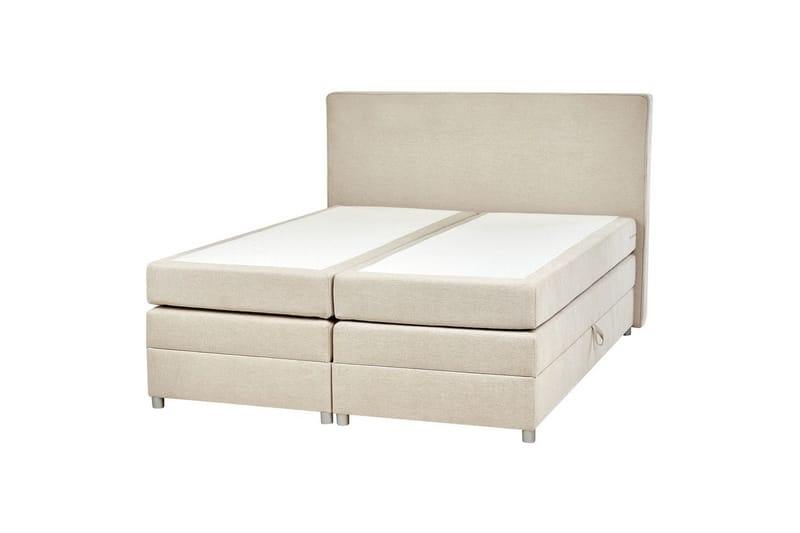 Kontinentalsäng Minister Beige-Silver, 160x200 cm - Beige-Silver, 160x200 cm - Möbler - Säng - Kontinentalsäng