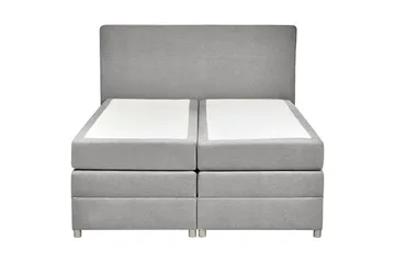 Kontinentalsäng Minister Grå-Silver, 160x200 cm - Grå-Silver, 160x200 cm - Möbler - Säng - Kontinentalsäng