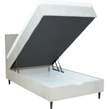Kontinentalsäng Odviks 90x200 cm - Mörkbeige - Möbler - Säng - Kontinentalsäng