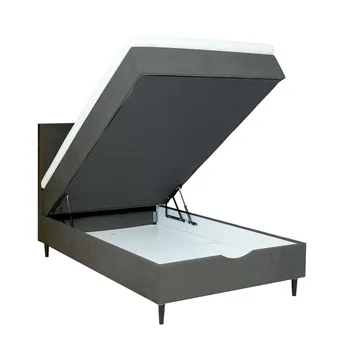 Kontinentalsäng Odviks 90x200 cm - Mörkgrå - Möbler - Säng - Kontinentalsäng