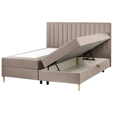 Kontinentalsäng Officer 180x200 cm - Taupe - Möbler - Säng - Kontinentalsäng