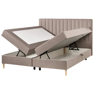 Kontinentalsäng Officer 180x200 cm - Taupe - Möbler - Säng - Kontinentalsäng
