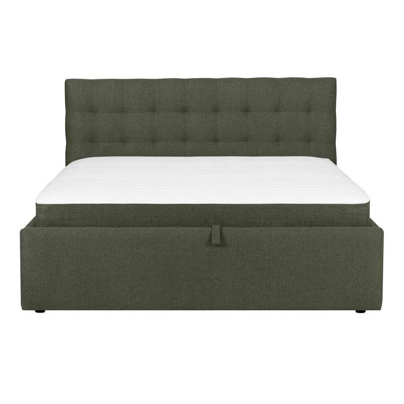 Kontinentalsäng Olsvik 160x200 cm med madrass - grön - Möbler - Säng - Kontinentalsäng