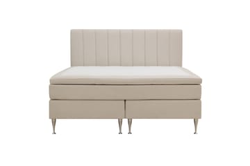 Kontinentalsäng Romance High 160x200 cm - Ljusbeige - Möbler - Säng - Kontinentalsäng