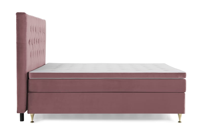 Kontinentalsäng Torsö 160x200 - Rosa - Komplett sängpaket - Kontinentalsäng - Dubbelsäng
