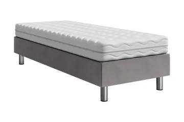 Adeliza Kontinentalsäng 120x200 cm - Grå - Möbler - Säng - Kontinentalsäng