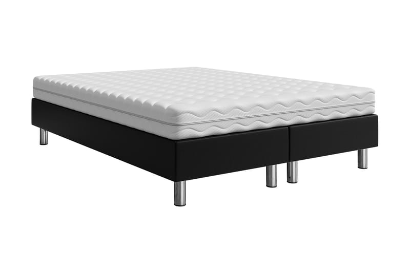 Adeliza Kontinentalsäng 140x200 cm, Mörkgrå