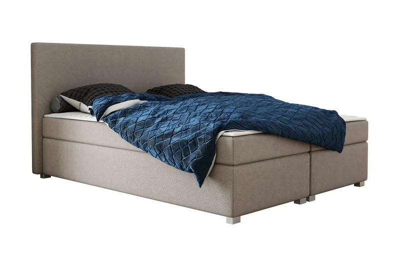 Albettone Kontinentalsäng 160x200 cm, Beige