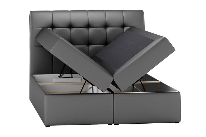 Alvik Kontinentalsäng 140x200 - Grå - Möbler - Säng - Kontinentalsäng