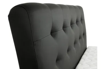 Alvik Kontinentalsäng 160x200 - Grå - Möbler - Säng - Kontinentalsäng