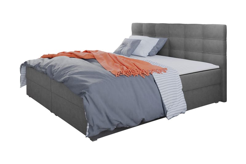 Alvito Kontinentalsäng 180x200 cm med Sänggavel, Rosa