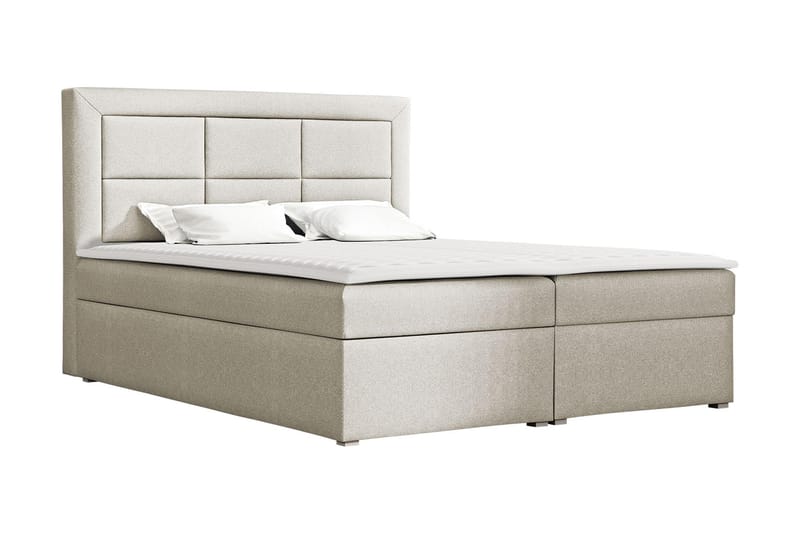 Axlunda Box Kontinentalsäng 160x215 cm - Beige - Möbler - Säng - Kontinentalsäng