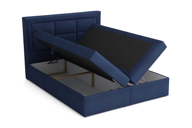 Axlunda Box Kontinentalsäng 180x215 cm LED-belysning - Beige - Möbler - Säng - Kontinentalsäng