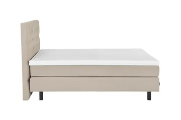 Bed Deluxe Komplett Sängpaket180x200 cm - Beige - Möbler - Säng - Kontinentalsäng