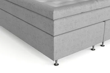 Belda Kontinentalsäng 160x200Medium - Ljusgrå - Möbler - Säng - Kontinentalsäng