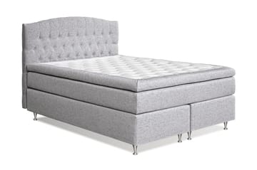 Belda Kontinentalsäng 160x200Medium - Ljusgrå - Möbler - Säng - Kontinentalsäng