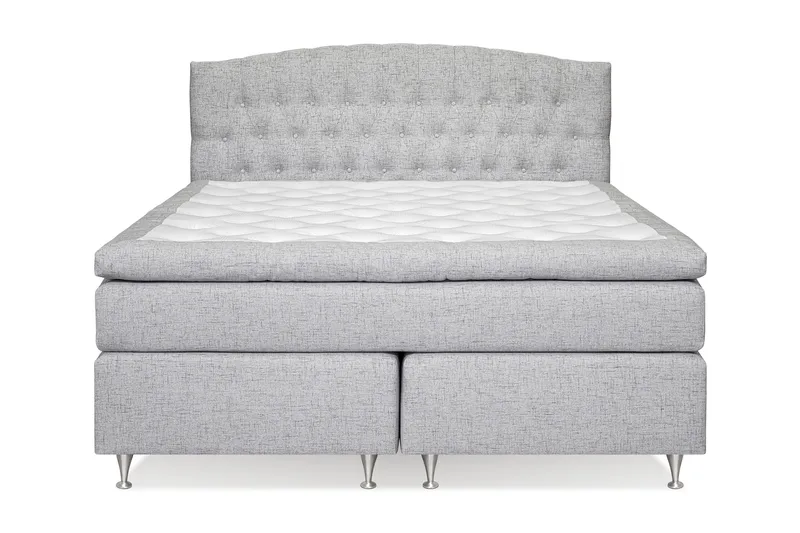 Belda Kontinentalsäng 180x200Fast/Medium - Ljusgrå - Möbler - Säng - Kontinentalsäng