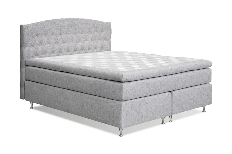 Belda Kontinentalsäng 180x200Fast/Medium - Ljusgrå - Möbler - Säng - Kontinentalsäng