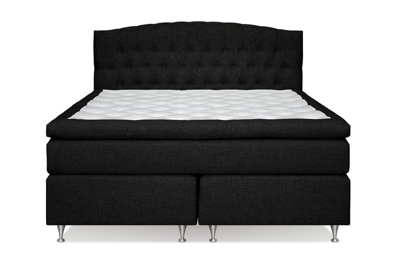 Belda Kontinentalsäng 180x200Medium, Svart