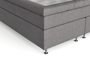 Belda Sängpaket 180x200 Fast - Grå - Möbler - Säng - Kontinentalsäng