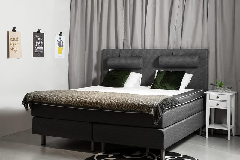 Belinda Kontinentalsäng 180x200 Ancona - Ancona Grå - Möbler - Säng - Kontinentalsäng