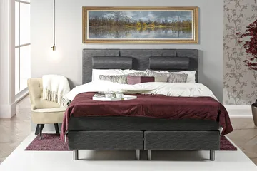 Belinda Kontinentalsäng 180x200 Ancona - Ancona Grå - Möbler - Säng - Kontinentalsäng