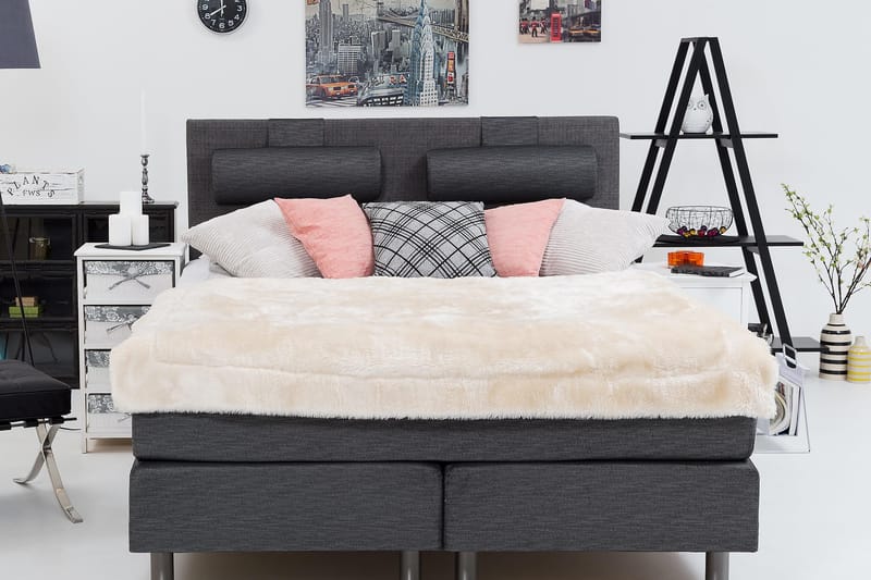 Belinda Kontinentalsäng 180x200 Ancona - Ancona Grå - Möbler - Säng - Kontinentalsäng