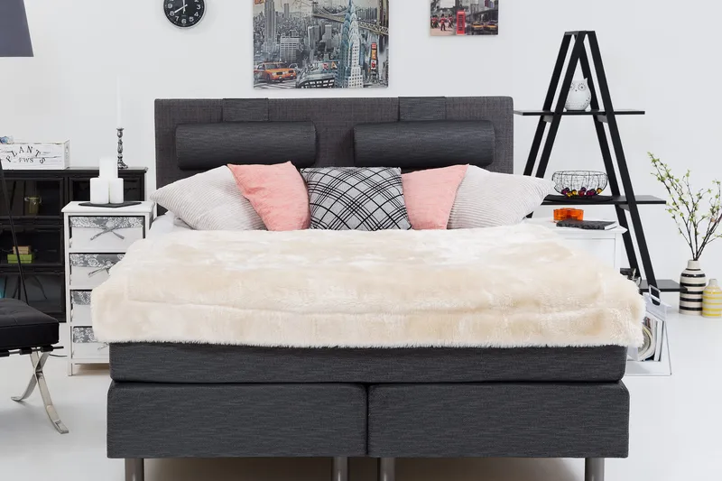 Belinda Sängpaket 160x200 Ancona - Ancona Grå - Möbler - Säng - Kontinentalsäng