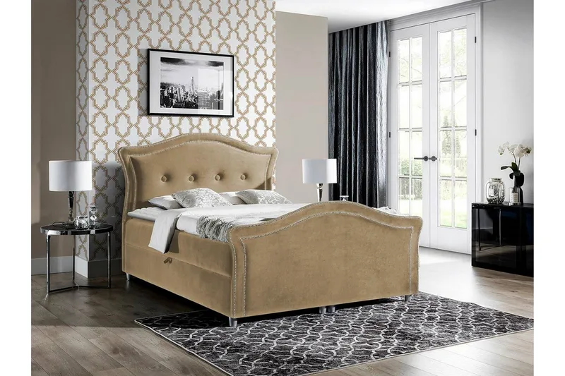 Boisdale Kontinentalsäng 200x200 cm - Möbler - Säng - Kontinentalsäng