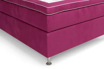Celine Kontinentalsäng 140x200cm - Rosa/Sammet - Möbler - Säng - Kontinentalsäng