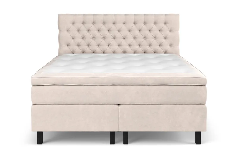Celine Kontinentalsäng 180x200cm - Beige/Sammet - Möbler - Säng - Kontinentalsäng