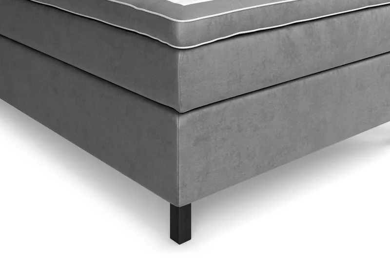 Celine Sängpaket 120x200 cm - Grå/Sammet - Möbler - Säng - Enkelsäng