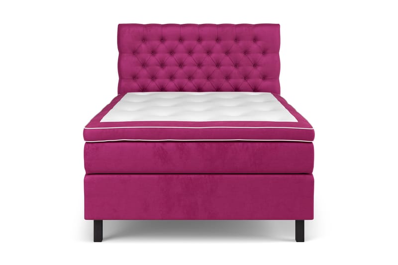 Celine Sängpaket 120x200 cm - Rosa/Sammet - Möbler - Säng - Kontinentalsäng