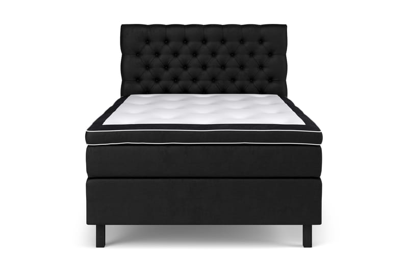 Celine Sängpaket 120x200 cm, Svart/Sammet