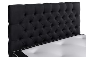 Celine Sängpaket 120x200 cm - Svart/Sammet - Möbler - Säng - Kontinentalsäng