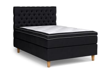 Celine Sängpaket 120x200 cm - Svart/Sammet - Möbler - Säng - Kontinentalsäng
