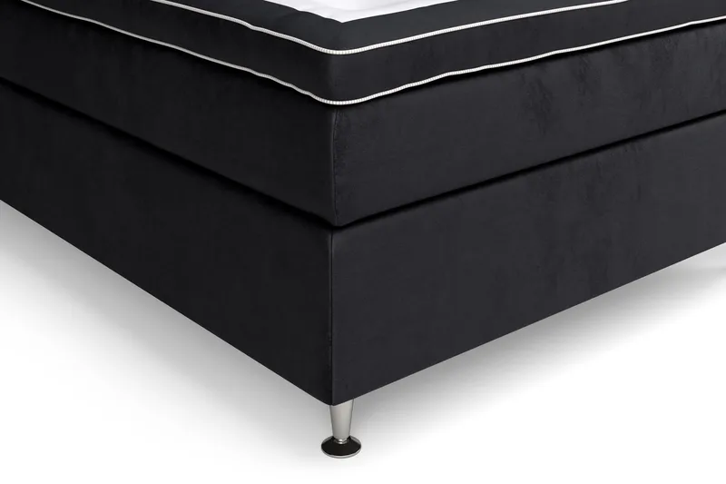 Celine Sängpaket 120x200 cm - Svart/Sammet - Möbler - Säng - Kontinentalsäng