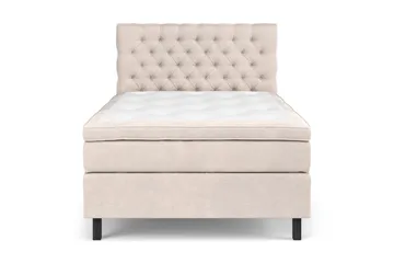Celine Sängpaket 140x200cm - Beige/Sammet - Möbler - Säng - Kontinentalsäng
