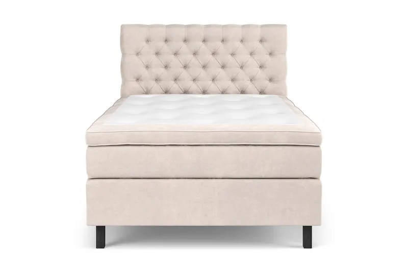 Celine Sängpaket 140x200cm - Beige/Sammet - Möbler - Säng - Kontinentalsäng