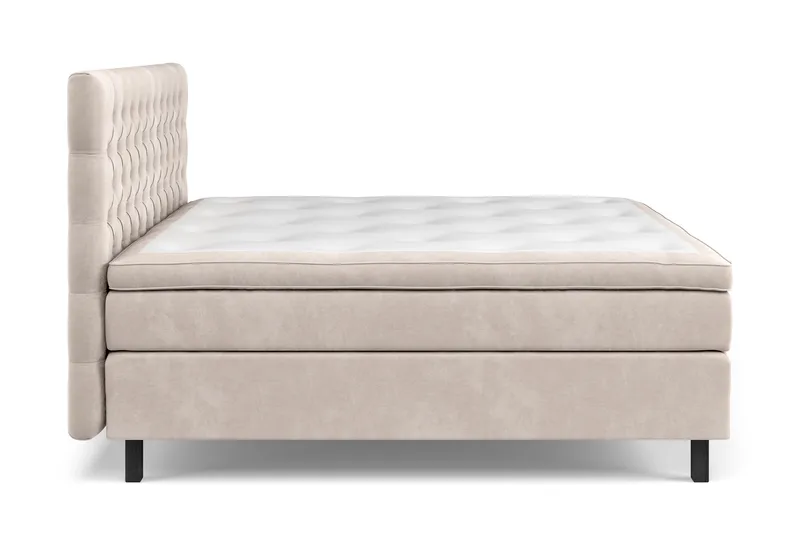 Celine Sängpaket 180x200 cm - Beige/Sammet - Möbler - Säng - Kontinentalsäng