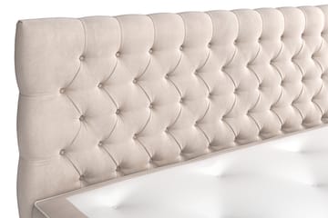 Celine Sängpaket 180x200 cm - Beige/Sammet - Möbler - S äng - Kontinentalsäng