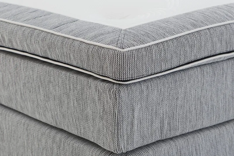 Charleston 140 Kontinentalsäng - Ljusgrå - Möbler - Säng - Kontinentalsäng