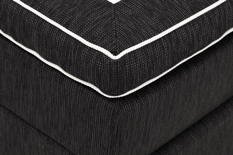 Charleston Komplett Sängpaket180x200 cm - Svart - Möbler - Säng - Kontinentalsäng