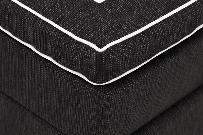 Charleston Komplett Sängpaket180x200 cm - Svart - Möbler - Säng - Kontinentalsäng