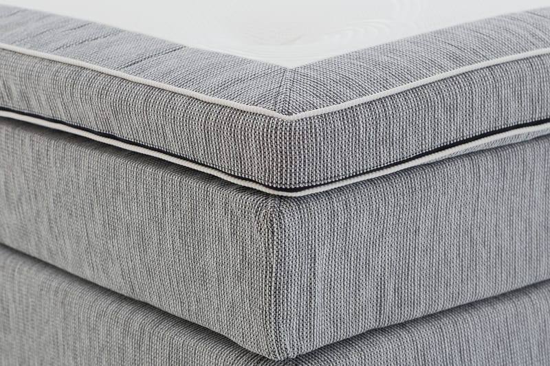 Charleston Kontinentalsäng 120 - Ljusgrå - Möbler - Säng - Enkelsäng