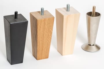 Charleston Kontinentalsäng 140x200 Fast Polyeterskum - Svart - Möbler - Säng - Kontinentalsäng