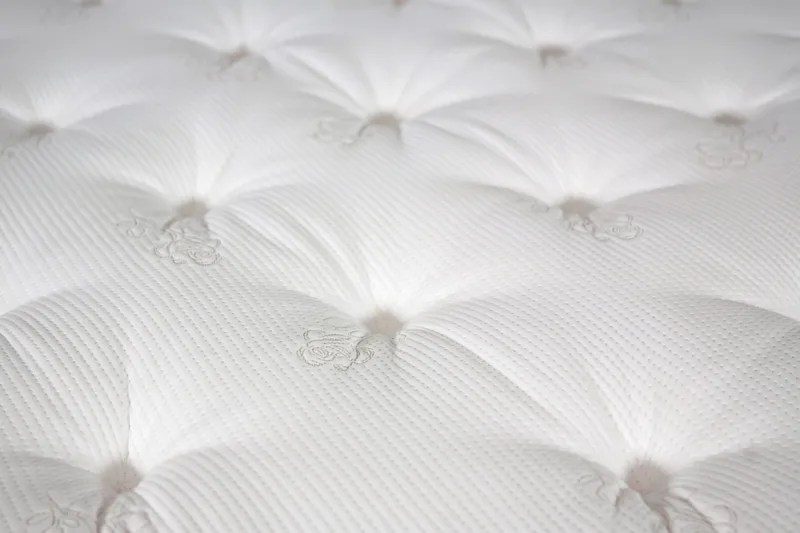 Charleston Kontinentalsäng 160x200 Fast Polyeterskum - Ljusgrå - Möbler - Säng - Kontinentalsäng