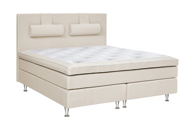 Charleston Kontinentalsäng 180x200 Fast Valbar Malaga - Malaga Beige - Möbler - Säng - Kontinentalsäng