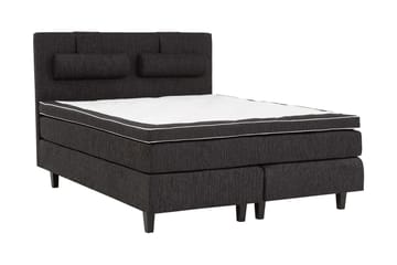 Charleston Kontinentalsäng 180x200 Fast Polyeterskum - Svart - Möbler - Säng - Kontinentalsäng